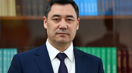 Japarov Azərbaycana rəsmi səfərə gəlib