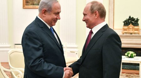 Putin və Netanyahu arasında telefon danışığı olub