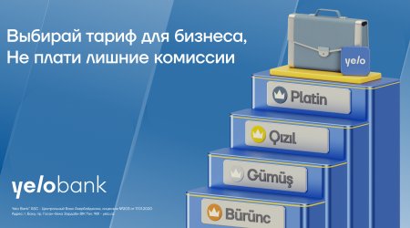 Тарифы для вашего бизнеса отYeloBank