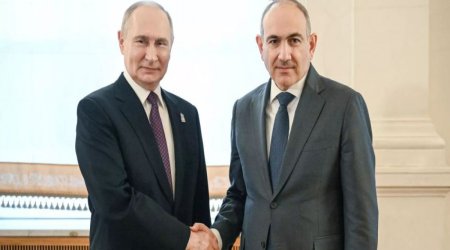 
Paşinyan və Putin arasında telefon danışığı olub