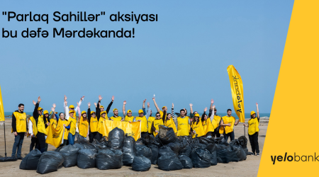 
Yelo Team organizes clean‑up campaign on Mardakan beach
