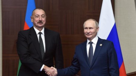 Putin və Əliyev Düşənbədə ikitərəfli münasibətləri müzakirə edəcəklər - Peskov