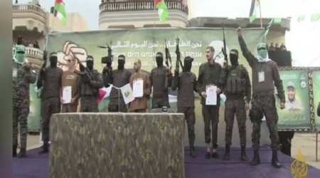 ХАМАС начнет освобождать заложников в понедельник утром