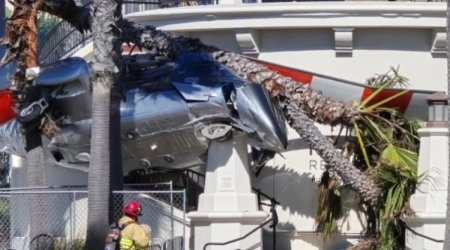 В Калифорнии вертолет упал во время фестиваля, есть пострадавшие