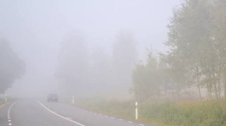 В Азербайджане снизится дальность видимости на дорогах