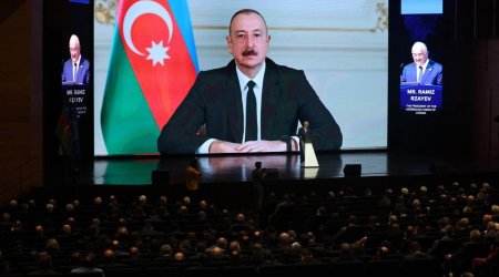Prezident assambleya iştirakçılarına müraciət edib - Yenilənib