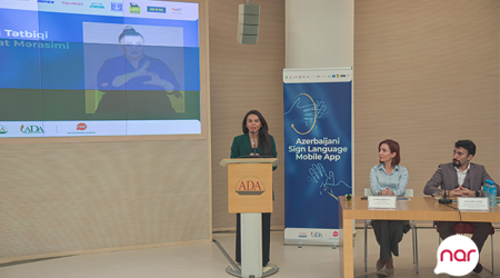 The first Azerbaijani Sign Language mobile application launched