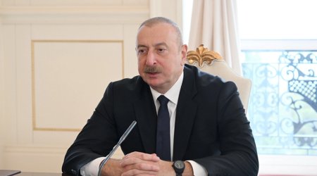 Prezident İlham Əliyev ATƏT sədrini qəbul edib