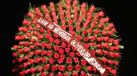 Ramiz Quliyevlə vida mərasimi keçirilir, Prezident və Mehriban Əliyeva əklil göndərib