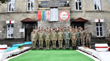 Военные Азербайджана на учениях в Турции