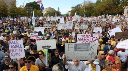 Массовые протесты в США