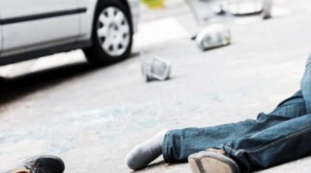 В Гёйгёльском районе автомобиль сбил супружескую пару