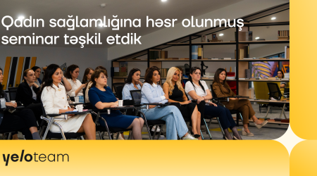 Yelo Bank-da qadın əməkdaşların sağlamlığına həsr olunmuş tədbir keçirildi