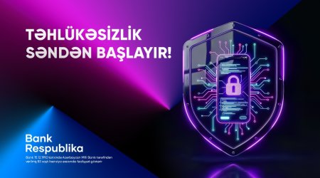 Bank Respublika müştəri məlumatlarının qorunmasını prioritet sayır