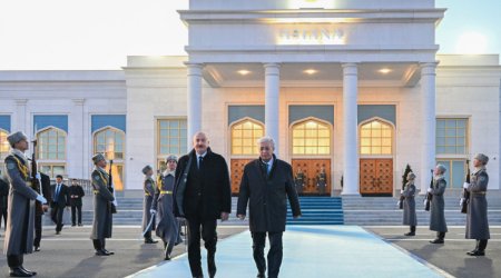 Завершился визит Ильхама Алиева в Казахстан