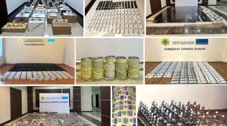 40 milyona yaxın siqaretin qanunsuz yollarla ölkəyə gətirilməsinin qarşısı alınıb