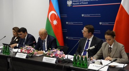 Кямаледдин Гейдаров рассказал в Варшаве о бизнес-климате в Азербайджане