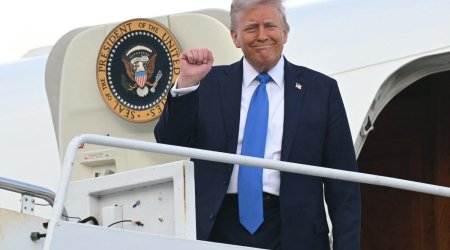 Трамп проведет встречу с эмиром Катара в самолете