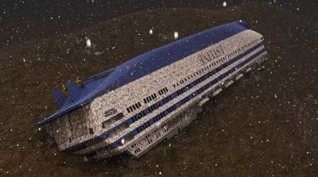 Россия развернула шпионскую базу на пароме, затонувшем на Балтике