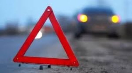 Bərdədə iki avtomobil toqquşub, 2 nəfər ölüb