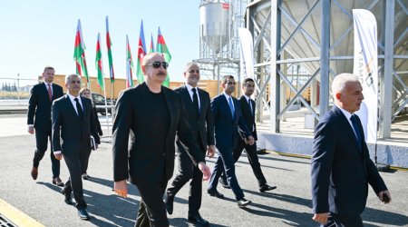 İlham Əliyev İmişliyə gedib