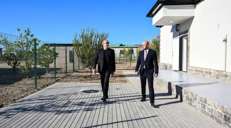 Prezident Zəngilanın Ağalı kəndinin 2-ci mərhələsinin və Məmmədbəyli kəndinin açılışlarında iştirak edib