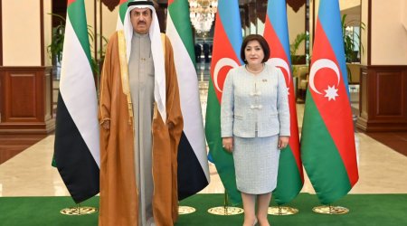 Спикер Милли Меджлиса встретилась с председателем Федерального нацсовета ОАЭ