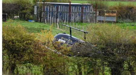 Britaniyada helikopter qəzaya uğrayıb, ölən və yaralananlar var