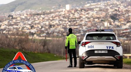 ГУГДП предупреждает о повышенной опасности на дорогах в выходные дни в Азербайджане