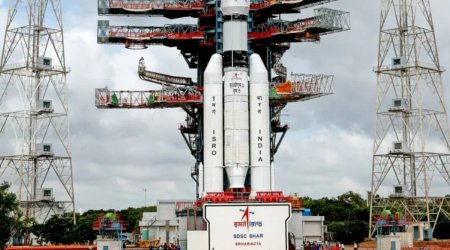 Гигантский военный спутник Индии достиг космоса