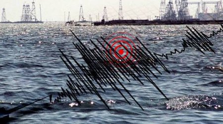 Xəzər dənizində zəlzələ qeydə alınıb