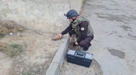 
Sumqayıtda sursat tapılıb