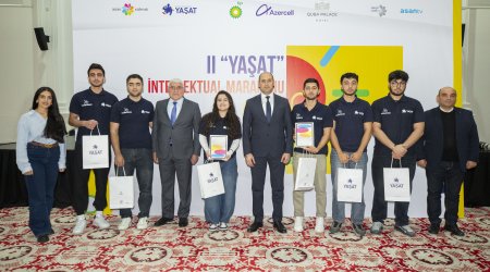 Azercell-in dəstəyilə “YAŞAT” Fondu şəhid övladları üçün II İntellektual Marafonunu təşkil edib