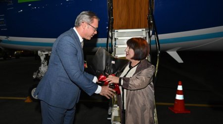 Sahibə Qafarova Braziliyada işgüzar səfərdədir