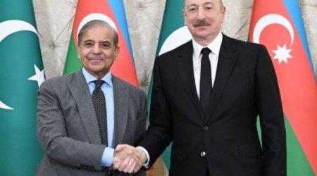 Şahbaz Şərif Prezident İlham Əliyevi təbrik edib