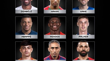 ФИФА опубликовала список кандидатов на приз лучшему игроку года