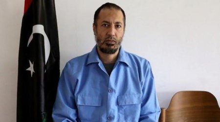 Qəddafinin oğlu həbsdən azad edilib