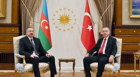 Rəcəb Tayyib Ərdoğan Prezident İlham Əliyevi təbrik edib