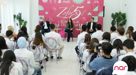 “Nar” celebrated the 5th anniversary of Victory with a series of special events for young volunteers