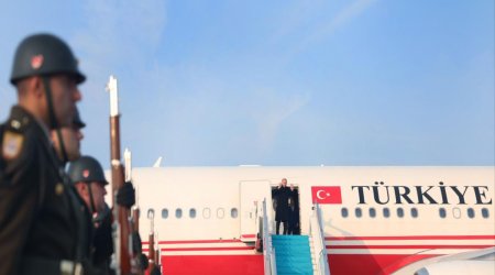 Ərdoğan Azərbaycana səfərə yola düşüb