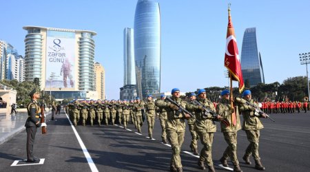 Министерство обороны Турции поделилось публикацией о военном параде в Баку