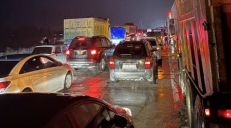 Bakı-Qazax yolundakı tıxacla bağlı - Açıqlama