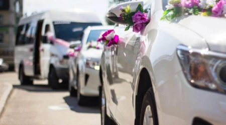 В Губе автомобиль из свадебного кортежа попал в аварию