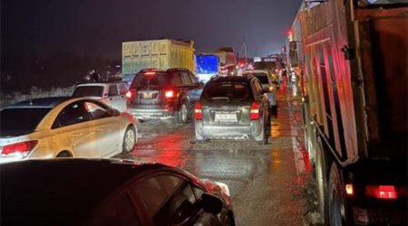 Bakı&ndash;Qazax yolunda sıxlıq aradan qaldırılıb