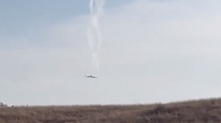 Турецкий военный самолет упал на границе Азербайджана и Грузии - Обновлено