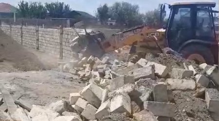 Sumqayıtda qanunsuz tikintinin qarşısı alınıb