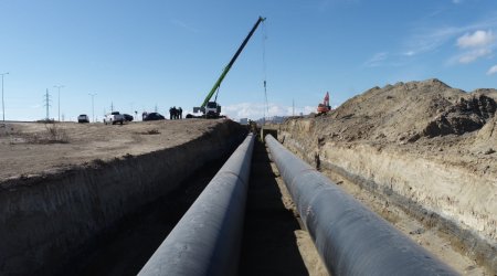 Zığ-Hövsan kanalizasiya kollektoru tikilir