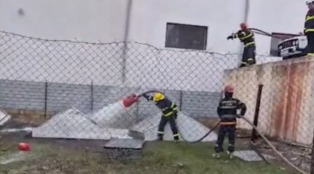 Şəmkirdə yanacaqdoldurma məntəqəsində yanğın