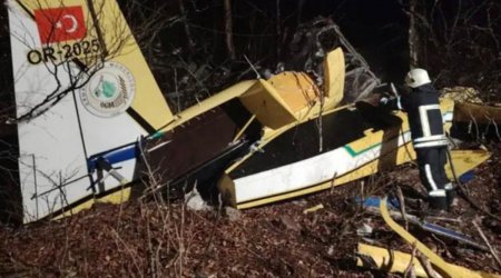 Türkiyəyə məxsus daha bir təyyarə qəzaya uğrayıb, pilot həlak olub - Yenilənib