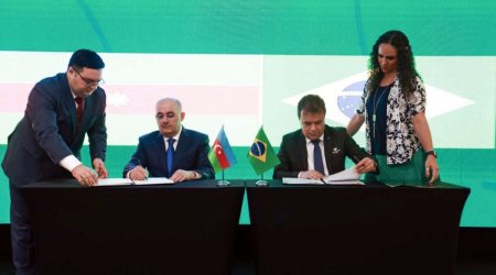 Azərbaycan və Braziliya gömrük əməkdaşlığını genişləndirmək üçün saziş imzalanıb